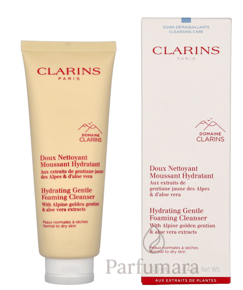 Clarins Hydrating Gentle Foaming Cleanser Normal To Dry Skin 125 ml