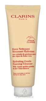 Clarins Hydrating Gentle Foaming Cleanser Normal To Dry Skin 125 ml