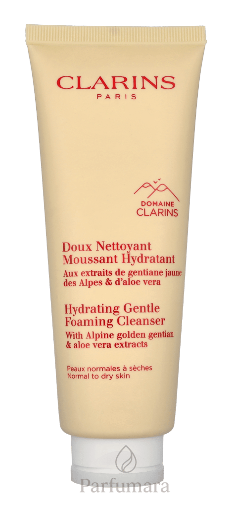 Clarins Hydrating Gentle Foaming Cleanser Normal To Dry Skin 125 ml