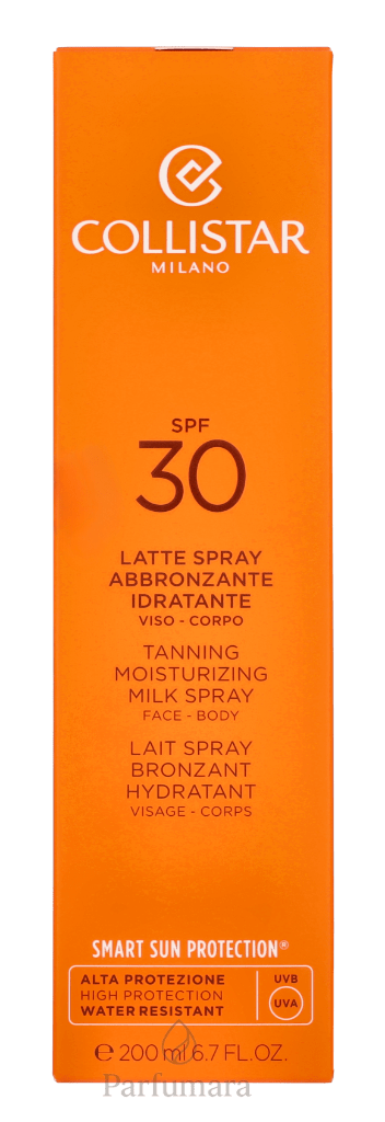 Collistar Tanning Moisturizing Milk Spray Face - Body SPF30 200 ml