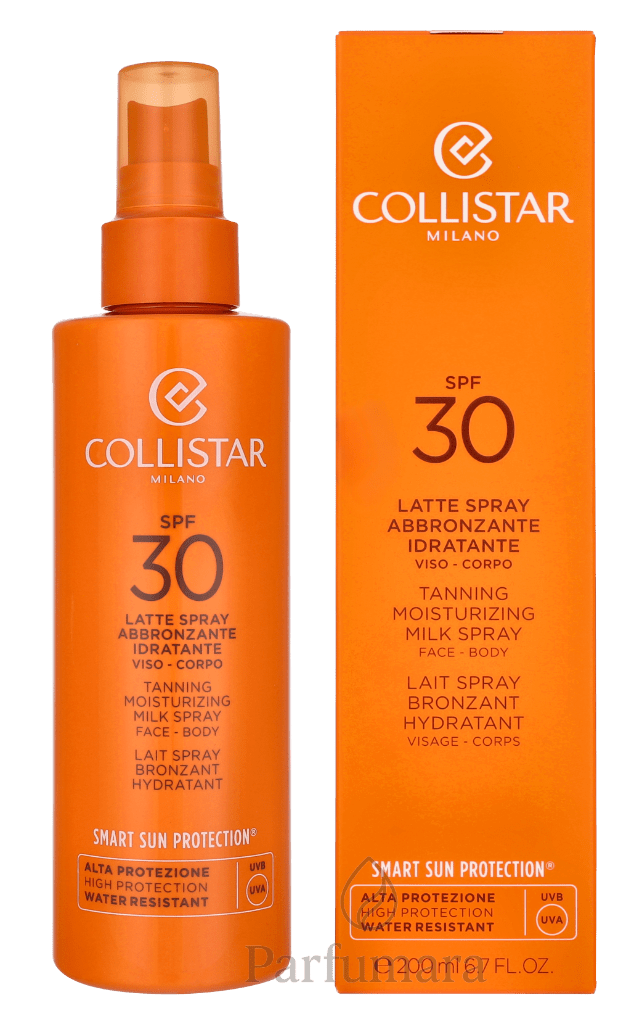 Collistar Tanning Moisturizing Milk Spray Face - Body SPF30 200 ml