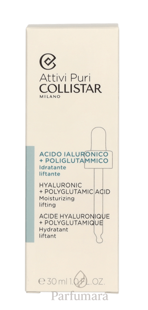Collistar Attivi Puri Hyaluronic + Polyglutamic Face Serum 30 ml