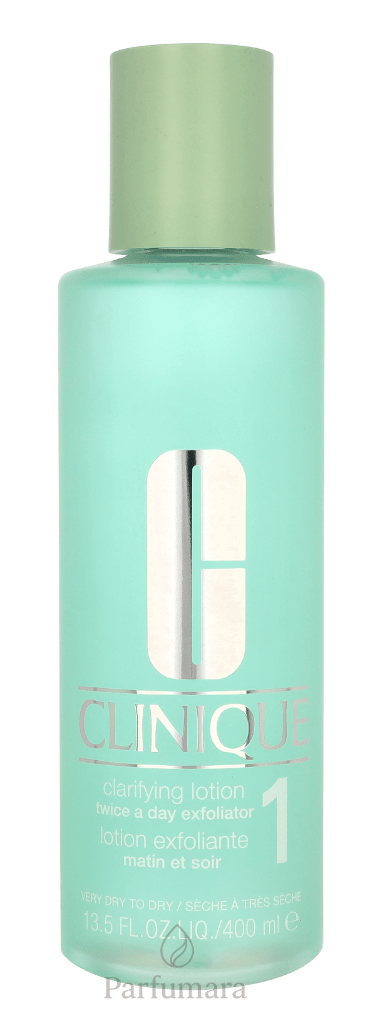 Clinique Clarifying Lotion 1 Twice A Day Exfoliator Very Dry To Dry 400 ml