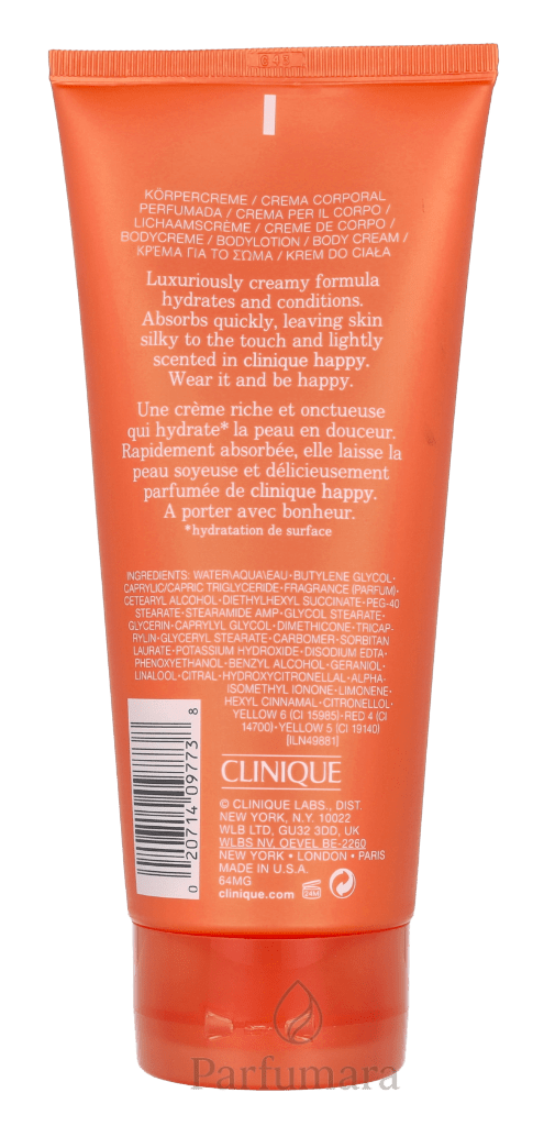 Clinique Happy Body Cream 200 ml