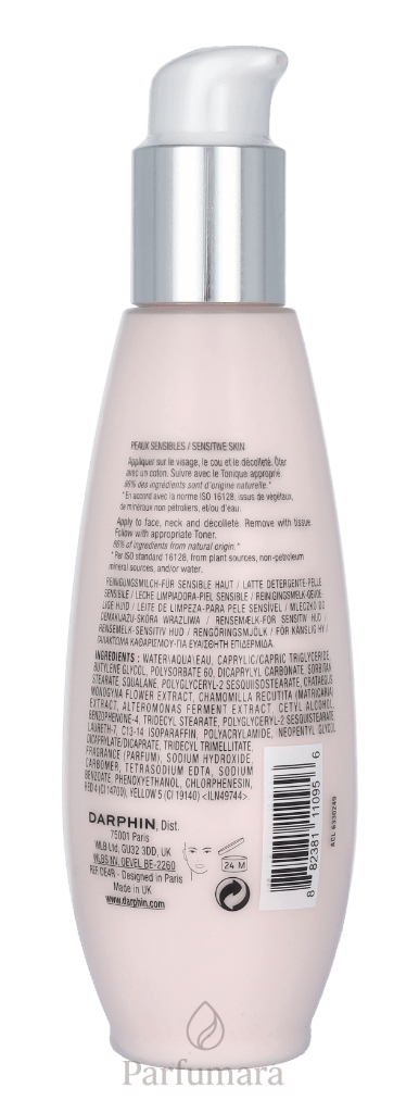 Darphin Intral Cleansing Milk Sensitive Skin - With Chamomile 200 ml