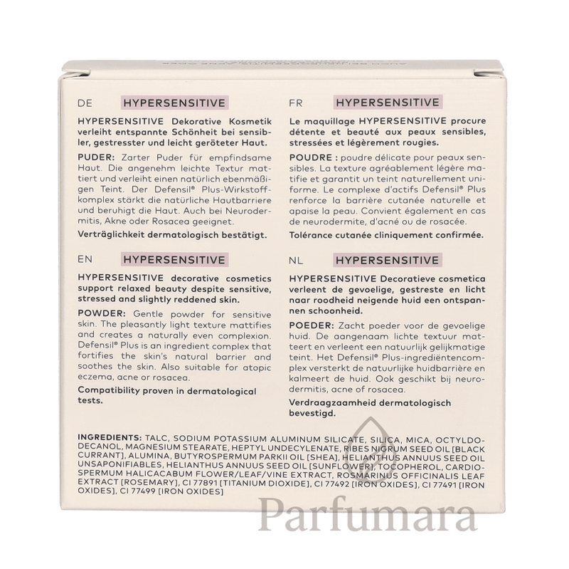 Dado Sens Hypersensitive Powder Transparent 9 g