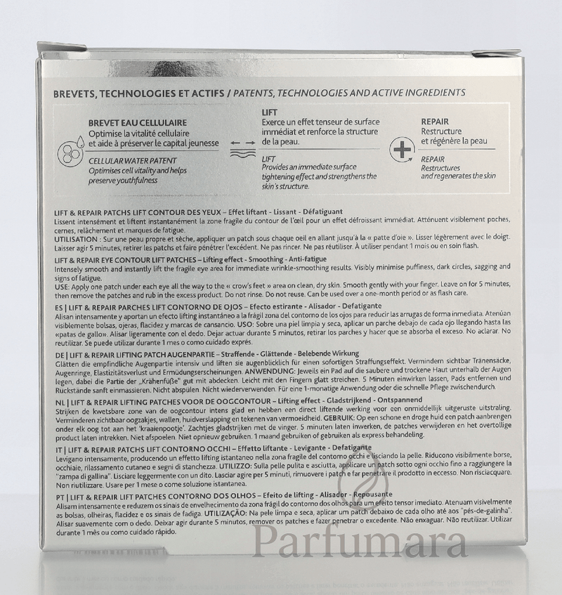 Esthederm Lift And Repair Eye Contour Lift Patches 10 x 2 10 packets of 2 patches 20 Stück