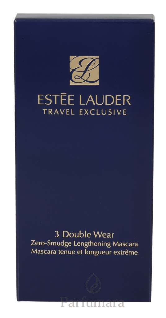 E.Lauder 3 Double Wear Travel Exclusive Trio Set 3x6ml - 01 Black Mascara 18 ml