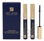 E.Lauder 3 Double Wear Travel Exclusive Trio Set 3x6ml - 01 Black Mascara 18 ml