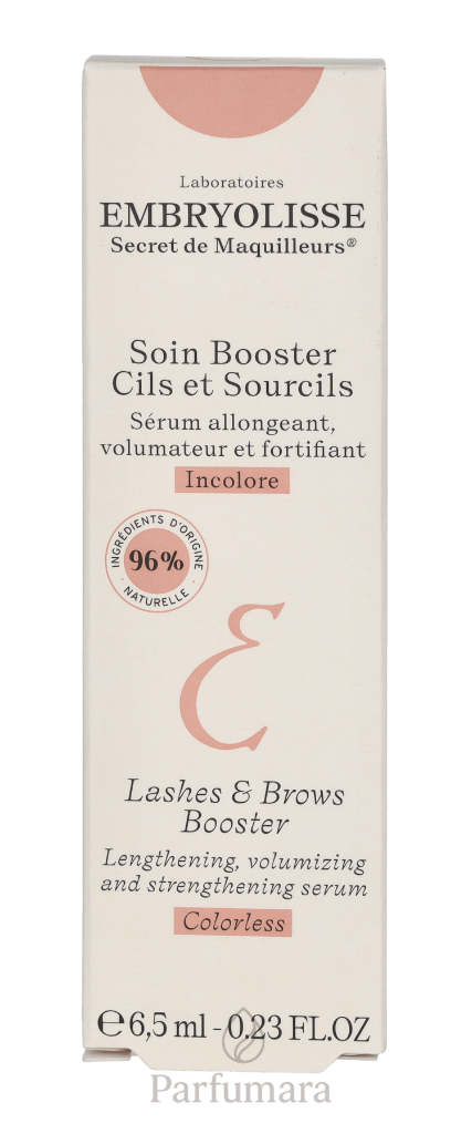 Embryolisse Lashes & Brows Booster Colorless For Sensitive Contact Lens 6,5 ml