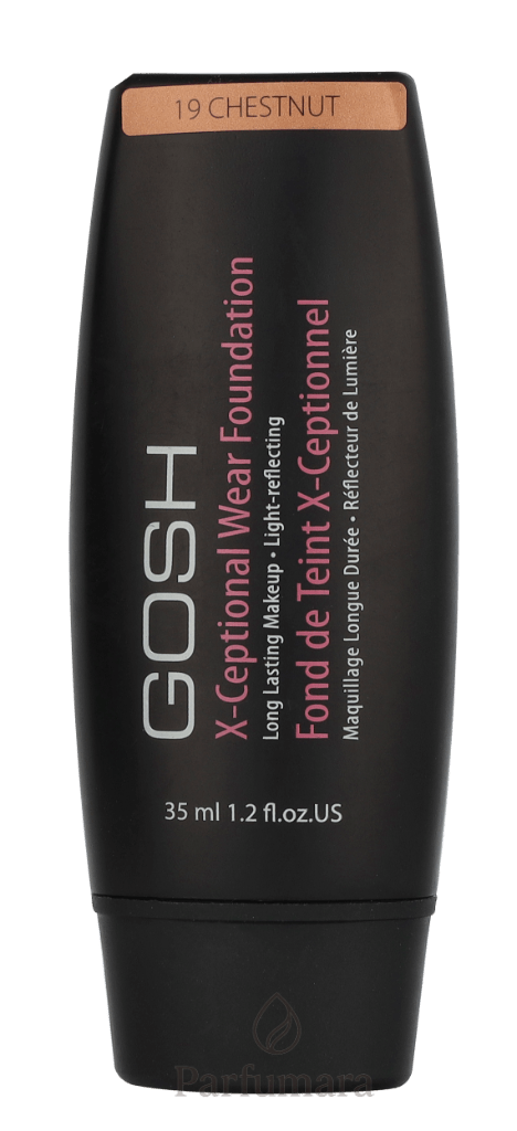 Gosh X - Ceptional Wear Foundation Long Lasting Makeup 19 Chestnut 30 ml