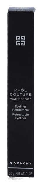 Givenchy Khol Couture Waterproof Eyeliner 01 Black 0,3 g
