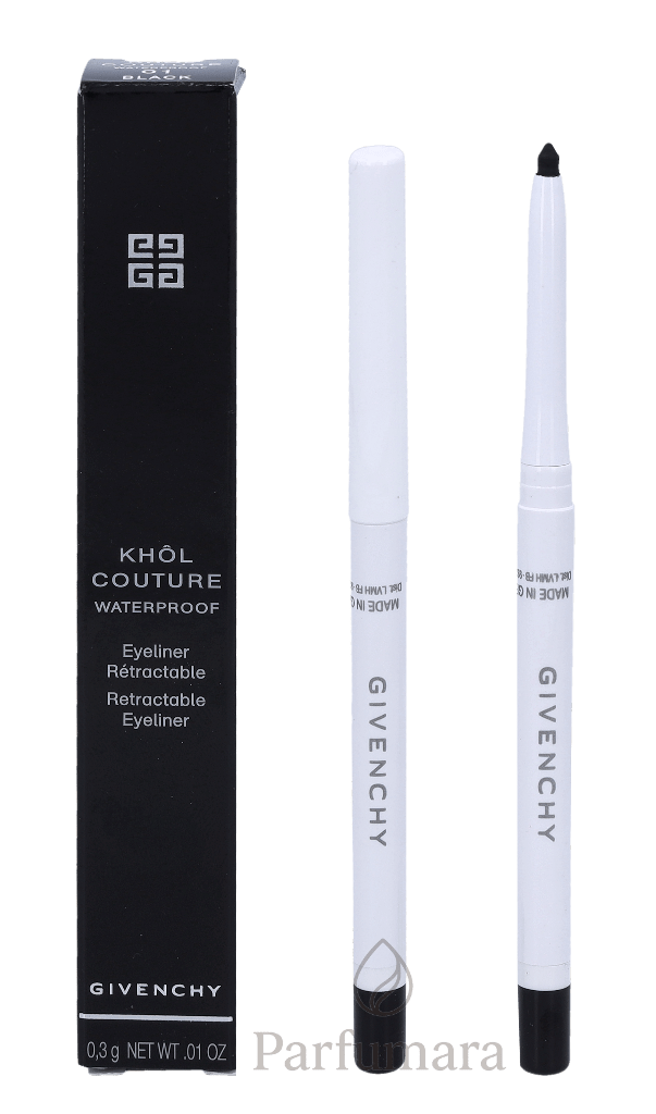 Givenchy Khol Couture Waterproof Eyeliner 01 Black 0,3 g