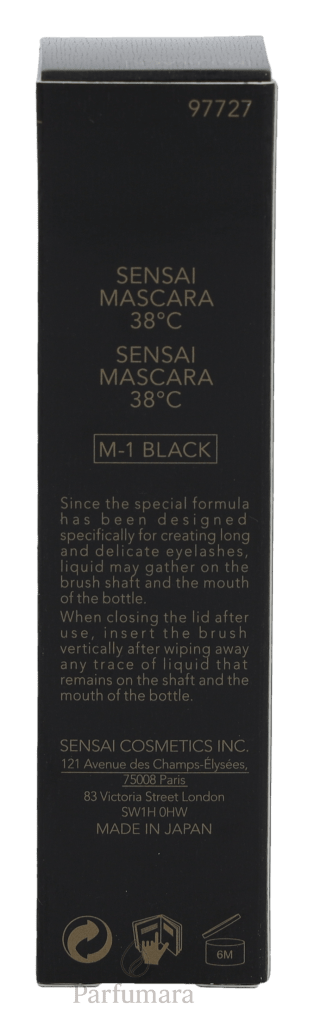 Sensai Mascara 38C M - 1 Black 6 ml