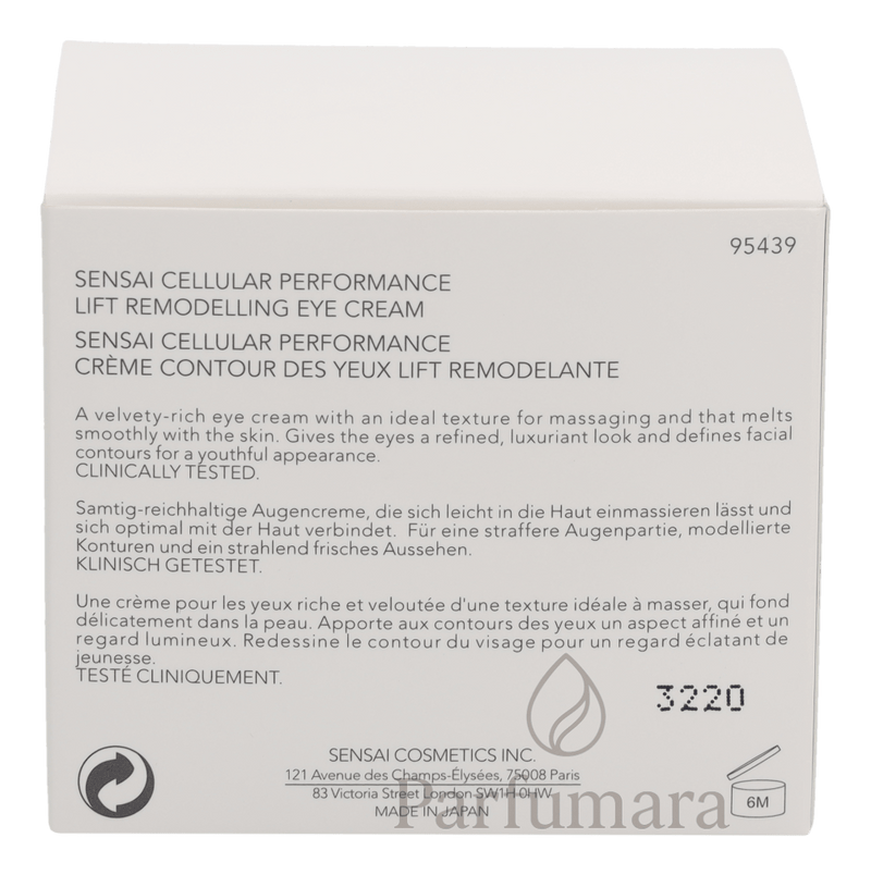 Sensai CP Lift Remodelling Eye Cream 40 ml