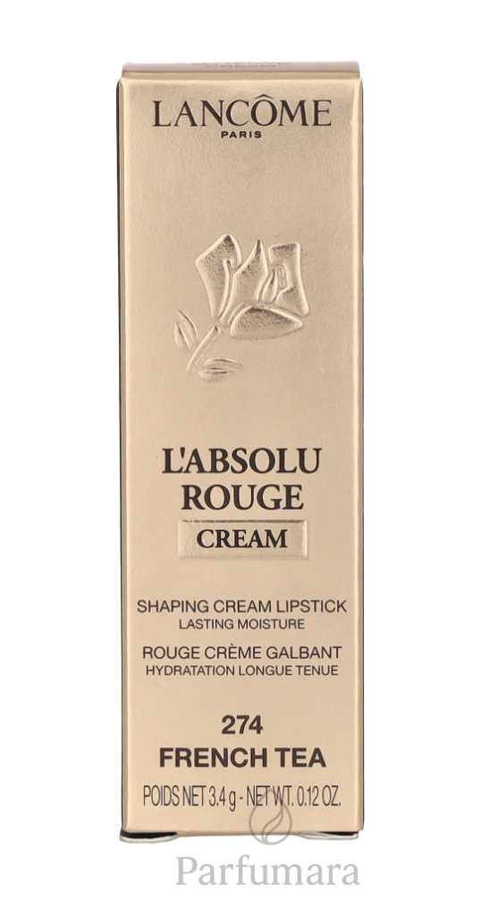 Lancome L'Absolu Rouge Cream Lipstick 274 French Tea 3,4 g