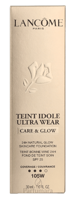 Lancome Teint Idole Ultra Wear Care & Glow 105W Foundation 30 ml
