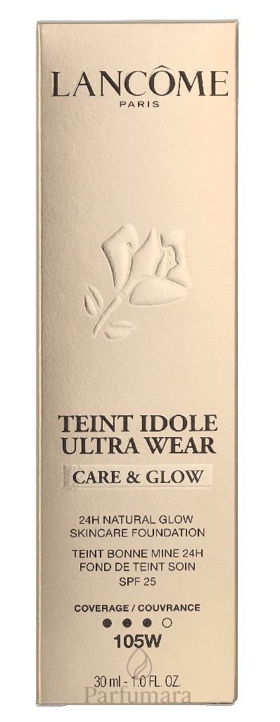 Lancome Teint Idole Ultra Wear Care & Glow 105W Foundation 30 ml