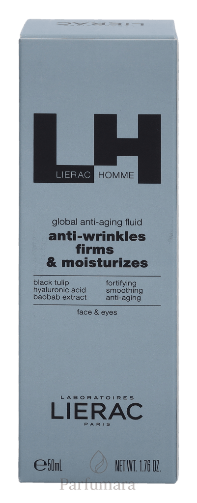 Lierac Homme Anti - Ageing Fluid Face & Eyes 50 ml