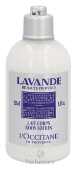 L'Occitane Lavende Haute - Provence Body Lotion With Protected Designation Of Origin Lavender Essential Oil 250 ml