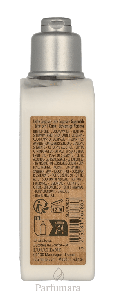 L'Occitane Verbena Body Lotion 250 ml