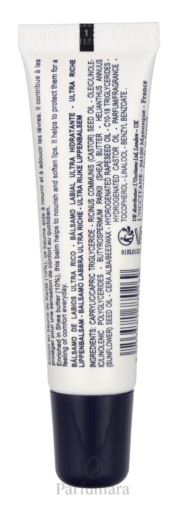 L'Occitane Shea Butter Ultra Rich Lip Balm 12 ml