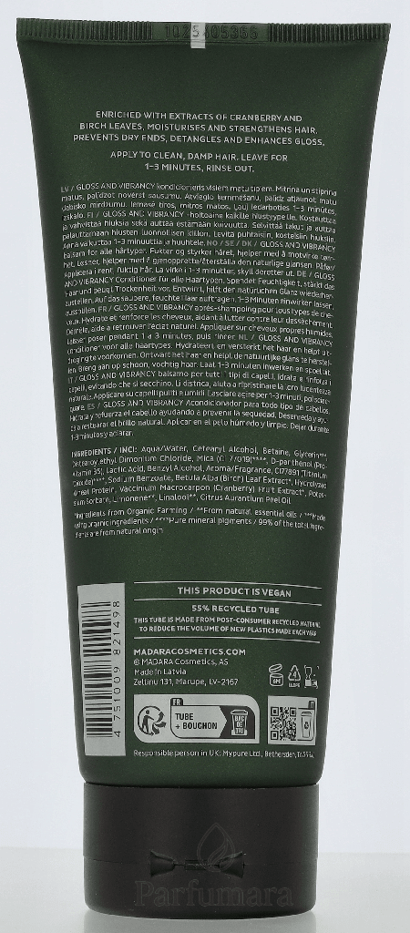 Madara Gloss And Vibrancy Conditioner Normal hair 200 ml