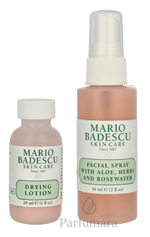 Mario Badescu Grab And Go Set Drying Lotion 29ml/Facial Spray 59ml 88 ml