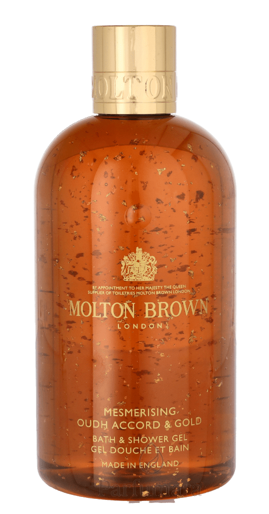 Molton Brown Mesmer. Oudh Accord & Gold Bath Shower Gel 300 ml