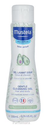 Mustela Bebe Gentle Cleansing Gel Hair And Body 200 ml