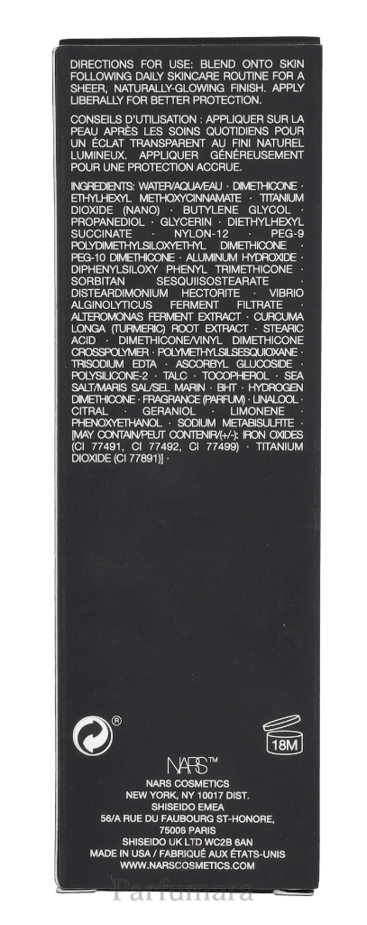 Nars Pure Radiant Tinted Moisturizer SPF30 Norwich 50 ml
