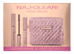 Naj Oleari The Perfect Match Set Volume Mascara 12ml /01 Glassy Lip Balm 6ml/Clutch 18 ml
