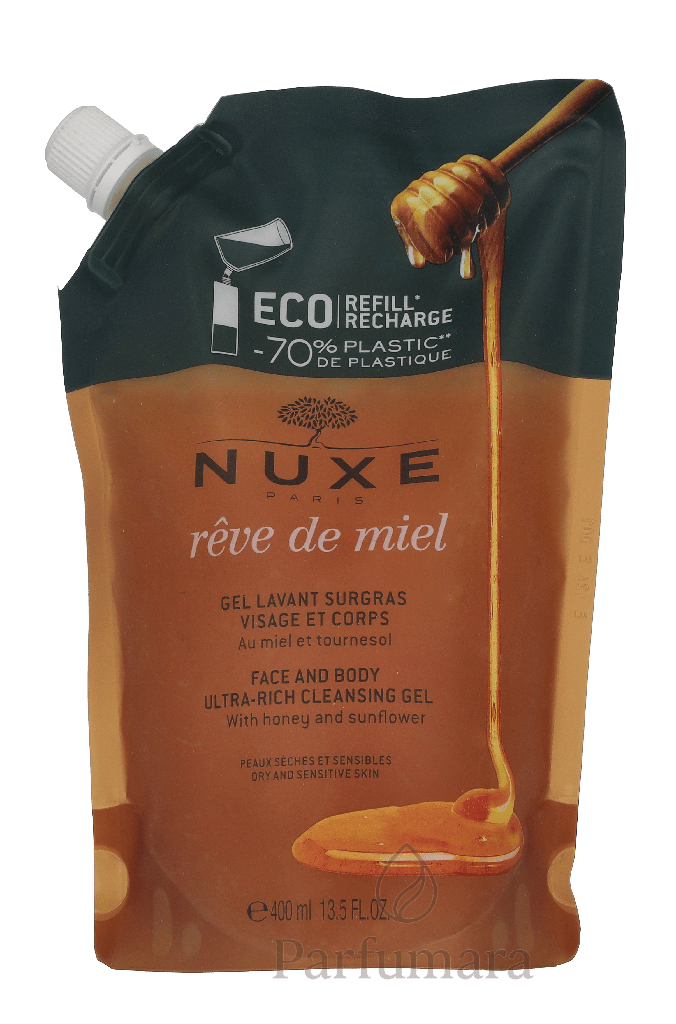 Nuxe Reve De Miel Face And Body Ultra - Rich Cleansing Gel 400 ml