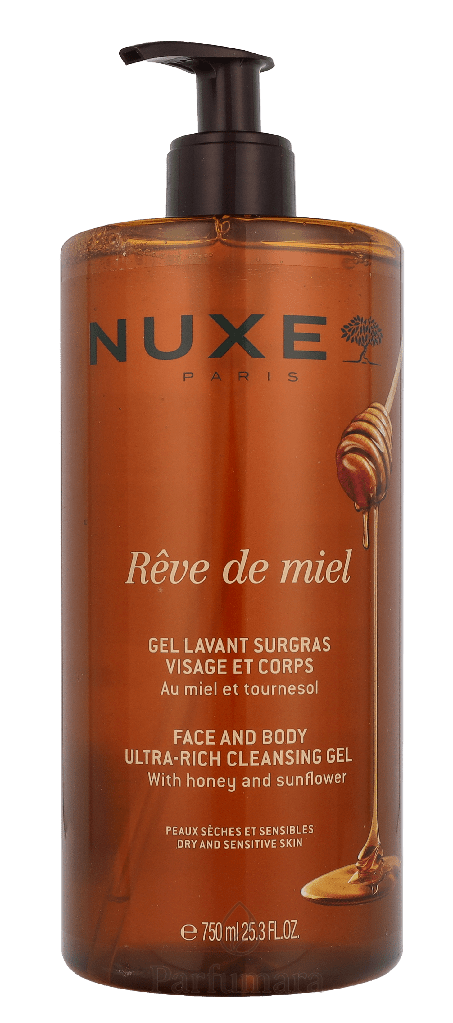 Nuxe Reve De Miel Face And Body Ultra - Rich Cleansing Gel 400 ml