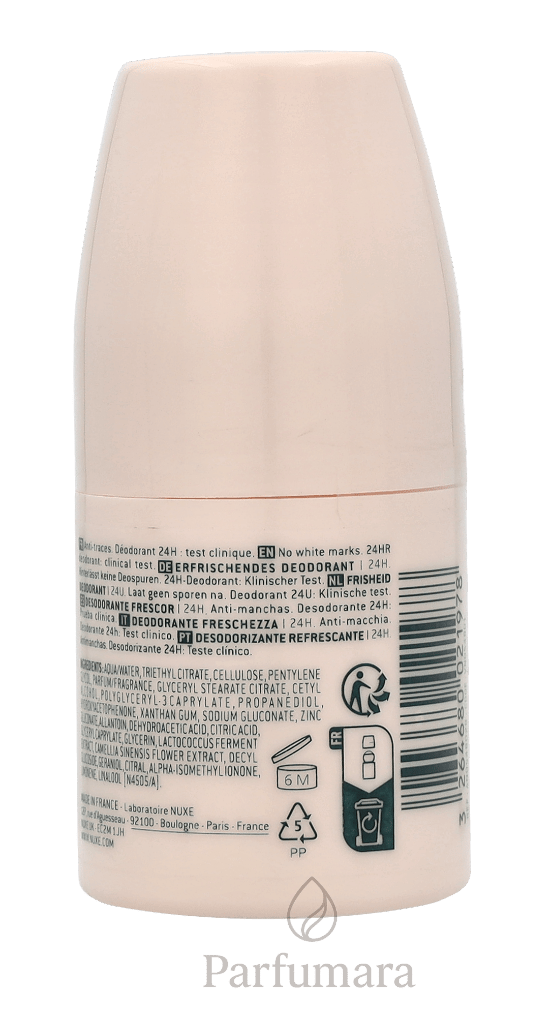 Nuxe Body Reve De The Fresh - Feel Deodorant 24HR 50 ml