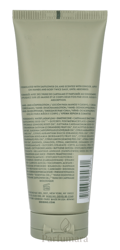 Origins Ginger Hand & Body Lotion 75 ml