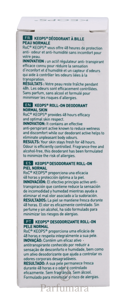RoC Keops Deo Roll - On - Sensitive Skin Alcohol - Free 30 ml
