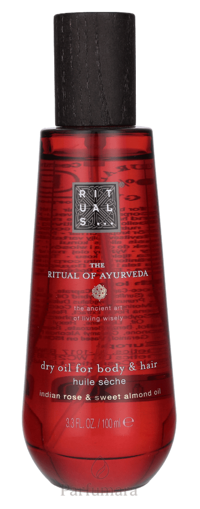 Rituals Ayurveda Natural Dry Oil For Body & Hair Indian Rose & Sweet Almond Oil 100 ml