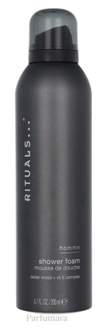 Rituals Homme Shower Foam Cedar Wood + Vit E Complex 200 ml