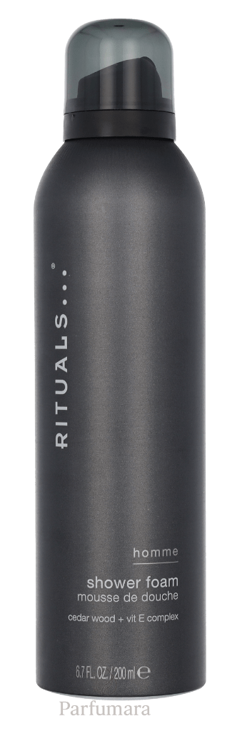 Rituals Homme Shower Foam Cedar Wood + Vit E Complex 200 ml