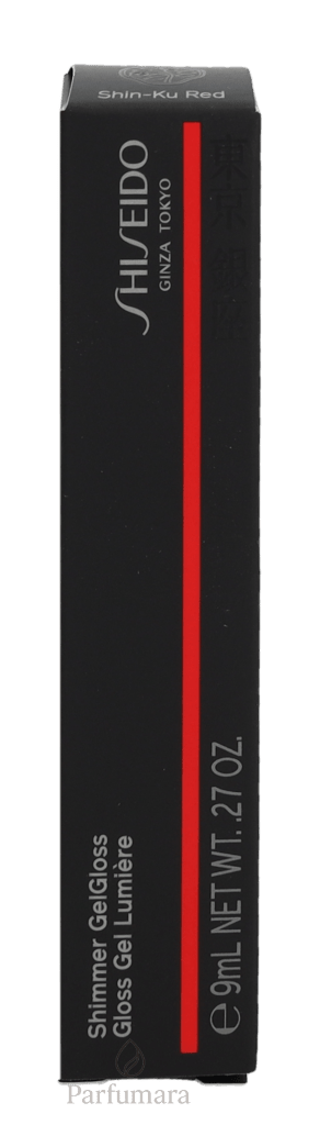 Shiseido Shimmer Gel Gloss 07 Shin - Ku Red 9 ml