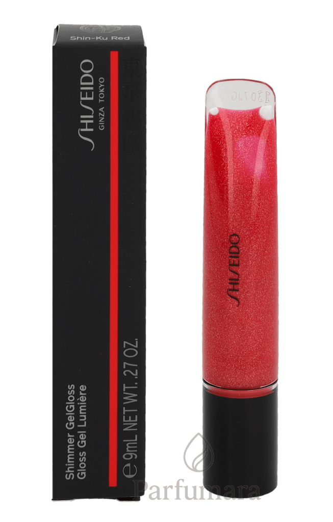 Shiseido Shimmer Gel Gloss 07 Shin - Ku Red 9 ml