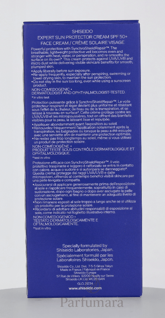 Shiseido Expert Sun Protector Cream SPF50+ 50 ml