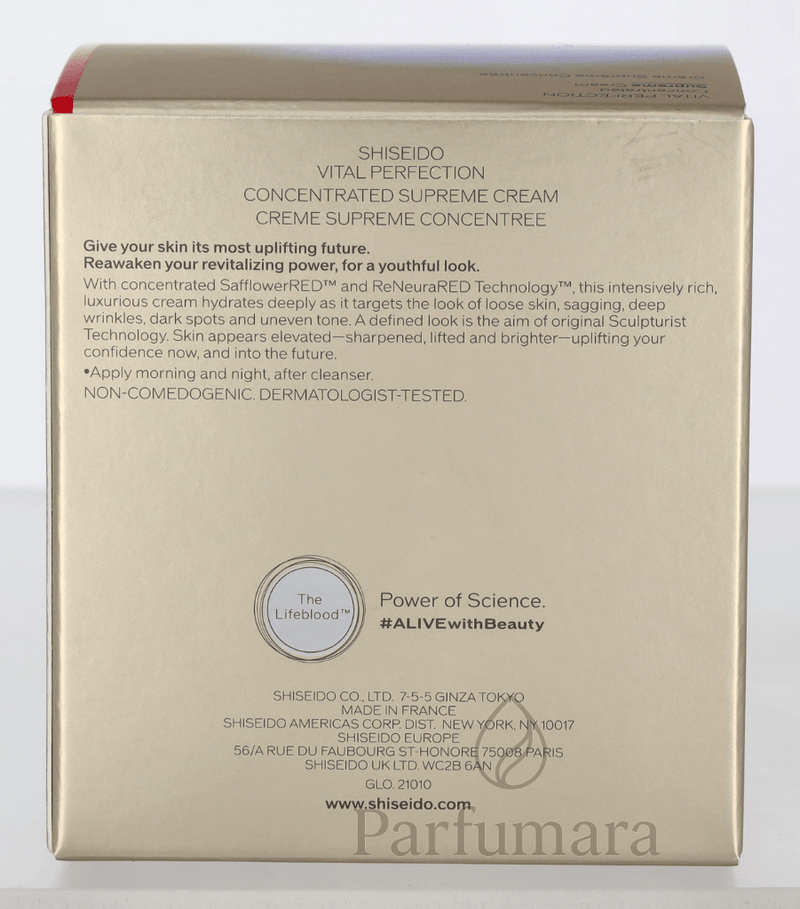 Shiseido Vital Perfection Concentrated Supreme Cream 50 ml