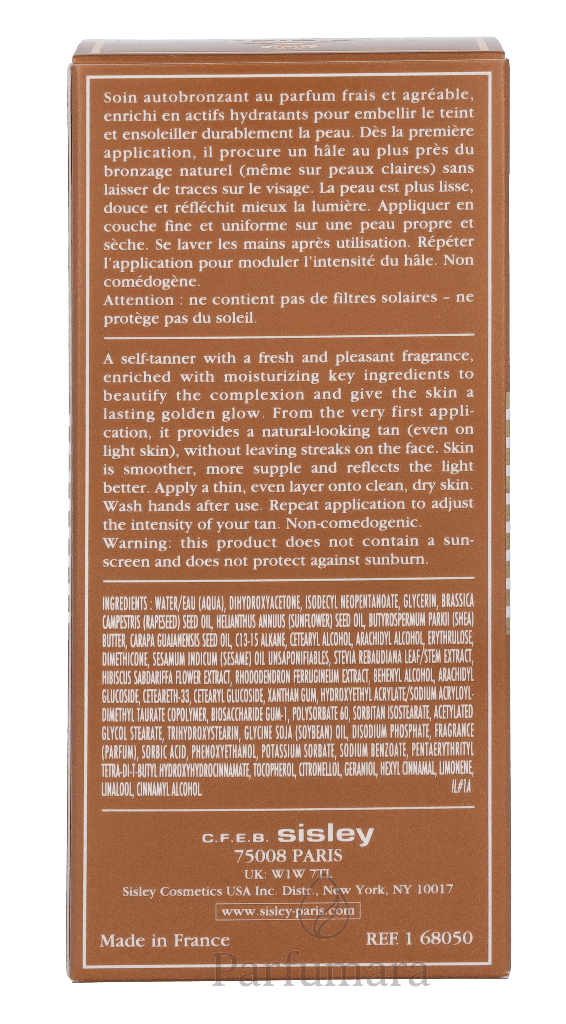 Sisley Self Tanning Hydrating Facial Skin Care 60 ml