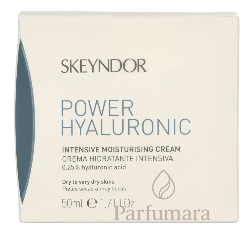 Skeyndor Power Hyaluronic Intensive Moisturising Cream Dry To Very Dry Skin 50 ml
