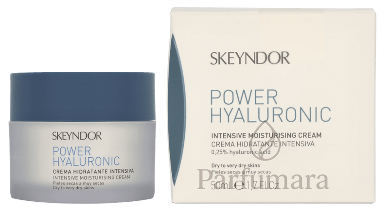 Skeyndor Power Hyaluronic Intensive Moisturising Cream Dry To Very Dry Skin 50 ml