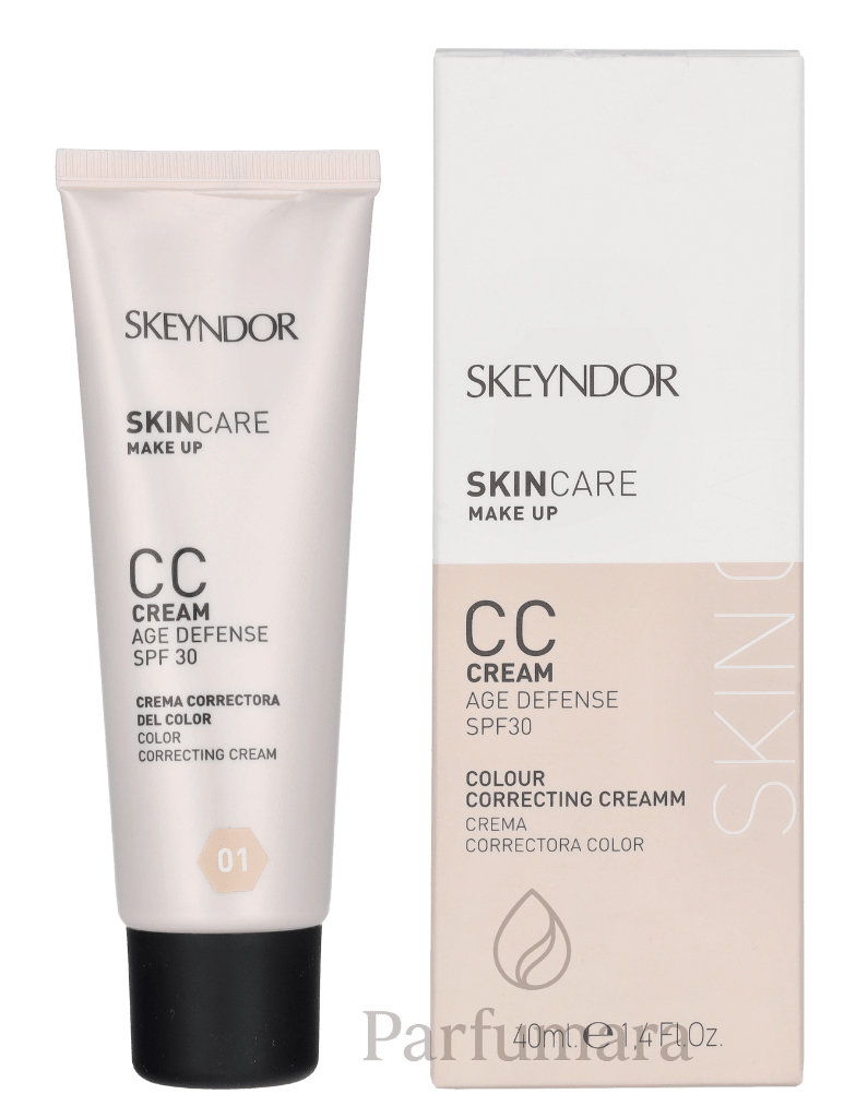 Skeyndor CC Cream Age Defence SPF30 01 Light Skin 40 ml