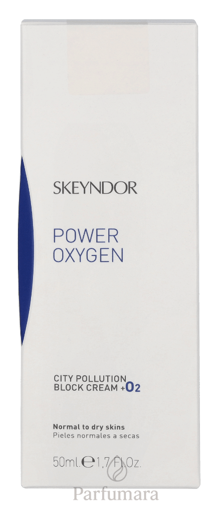Skeyndor Power Oxygen City Pollution Block Cream + O2 Normal To Dry Skin 50 ml