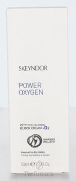Skeyndor Power Oxygen City Pollution Block Cream + O2 Normal To Dry Skin 50 ml
